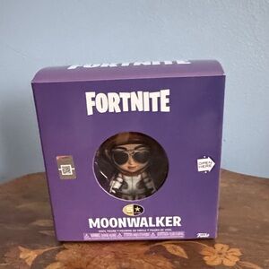 Funko Fortnite Moonwalker Figure in Purple Box